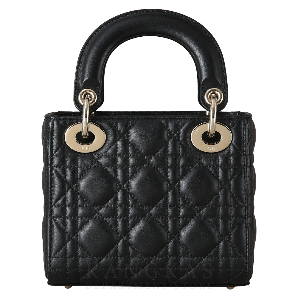 CHRISTIAN DIOR(USED)크리스찬디올 램스킨 레이디디올 미니 백